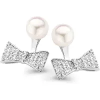 Orphelia 'Sienna' Ohrstecker für Damen, 925 Sterlingsilber – Silber ZO-7224