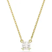 Swarovski Elegantes Damen Gold Swarovski Anhänger Halskette 5693153