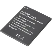 AccuCell Akku passend für WIKO Lenny 5, Li-ion, 3,8V, 2800mAh, 10,6Wh