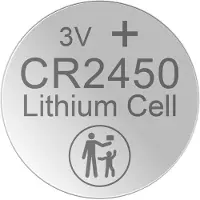 Xcell Knopfzelle CR2450 5er Blister, Einwegbatterie, CR2450, Lithium, 3 V, 5 Stück(e), 580 mAh