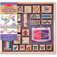 Melissa & Doug Stempel-Set Märchengarten