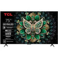 TCL 75MQLED75K, 190,5 cm (75"), 3840 x 2160 Pixel, 4K Ultra HD, QD-Mini LED, Smart-TV, Schwarz