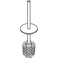 GROHE Ersatzbürste 40951 für Toilettenbürstengarnitur supersteel, 40951DC0 40951DC0
