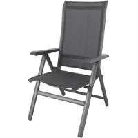 Mwh Kedline Multipositionsstuhl Aluminium/Textilene