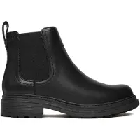 Clarks Ankle-Boots Orinoco 3 Lane mit dehnbarem Einsatz 1216 Black Leather 40
