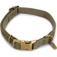 Designed By Lotte Velura - Hundehalsband - Grün - 35-50 cm x 20 mm
