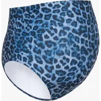 Saltabad Umstandsbikinihose, Blau/Weiß Leo, 38