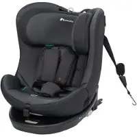 Bebeconfort EvolveFix i-Size, Autositz 360 Drehbar, 0–12 Jahre, 40–150 cm, Drehbar, 9 Kopfstützenpositionen, 5 Liegepositionen, Tinted Black