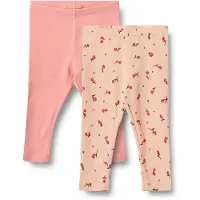 Wheat 2er-Set: Leggings "Jules" in Rosa/ Beige - 86