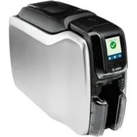 Zebra Technologies ZC300, Farbstoffsublimation, 300 x 300 DPI, PVC, PVC Komposition, 900 Karte/h, 200 Karte/h, Schwarz, Silber