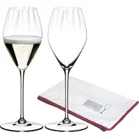 Riedel Performance Champagnergläser inklusive Poliertuch