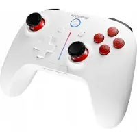 Rampage Hydra weiss / kabelloses Gamepad / für PC Switch Smartphone / Vibration / Bluetooth / USB-C
