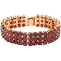 NAEMI Women Bracelet in Rose Gold Red | Gr.: onesize