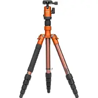 Fotopro X Go Gecko oranges Aluminium Stativ