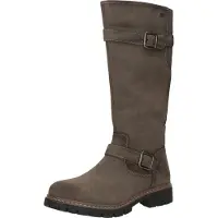 Tom Tailor Schaftstiefel Beige in Gr. 38