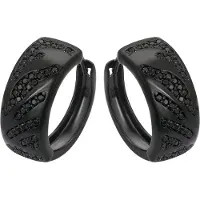 NAEMI Women Earrings in Black | Gr.: onesize