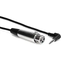 Hosa Technology XVS-102F Camc.mic.cable XLR3F To R-Angle 3.5mm TRS 2FT