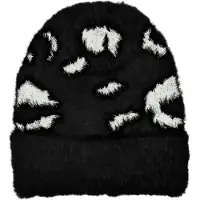 ONLY Mütze in Schwarz/ Weiß - onesize