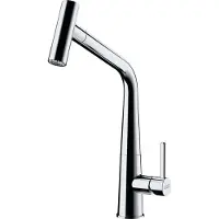 Franke 115.0625.188, Standard, Chrom, Messing, Hebelgriffe, Einzelbild, 3/8"