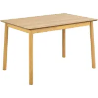 Actona Barlow, Rechteckige Form, Fester Tisch, Eiche, Furnier, Haus, 4 Bein(e)