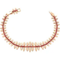 NAEMI Women Bracelet in Rose Gold Red | Gr.: onesize