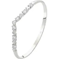 Faina Women Huggie Earrings in Silver | Gr.: onesize
