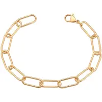 Faina Women Cable Chain Link Bracelet in Rose Gold | Gr.: onesize