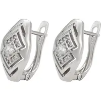 NAEMI Women Earrings in Silver | Gr.: onesize