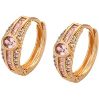 NAEMI Women Earrings in Rose Gold | Gr.: onesize