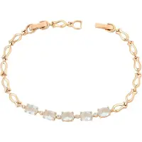 NAEMI Women Bracelet in Rose Gold White | Gr.: onesize