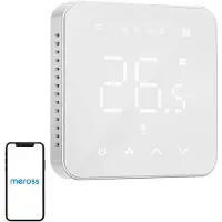 Meross Mts200bhk Intelligenter Thermostat Durchsichtig Durchsichtig One Size