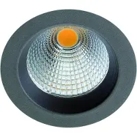 SG ARMATUREN Leuchten LED-Einbaustrahler 15W 3000K A 750lm graphit mt