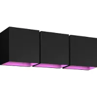 Philips Hue Resonate Downward White & Color - Schwarz 3er-Pack