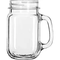 Libbey Gläser-Set "Trinkglas, 12er Set -DRINKING JARS-" 488 ml, hochwertig verarbeitet, im modernen Design