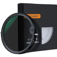 K&F Concept CPL + Variabel ND Filter - Nano X ND2-ND32 62mm
