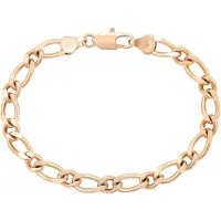 Faina Women Cable Chain Link Bracelet in Rose Gold | Gr.: onesize