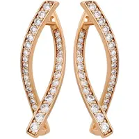 NAEMI Women Earrings in Rose Gold | Gr.: onesize