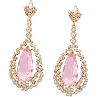 NAEMI Women Earrings in Rose Gold Pink | Gr.: onesize
