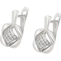 NAEMI Women Earrings in Silver | Gr.: onesize