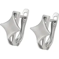 Faina Women Drop Earrings in Silver | Gr.: onesize