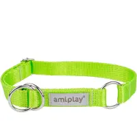Amiplay Halbschellenhalsband Samba XL Grün