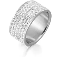 MYC Paris Bague Elodie - Argenté et Cristal