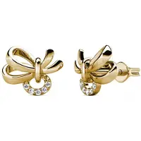 MYC Paris Posie-Ohrringe - Gold und Kristall