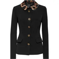 Philipp Plein Blazer Leopard