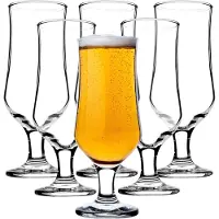 Kadax Becher Bierglas Trinkbecher 6 Stück 360 ml
