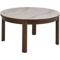 Ebuy24 Couchtisch Southampton beige 90x90x45 cm