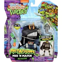 Teenage Mutant Ninja Turtles Mix 'n Match Mechazoid, 4 Jahr(e), Ninja Turtles, Mehrfarbig, Kunststoff