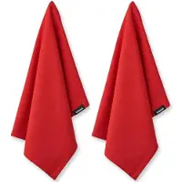 Humdakin Geschirrtuch Organic Rushing Red (Set von 2 Stück)