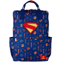 Loungefly plecak Marvel Superman 43cm nylon - premium jakościowy plecak szkolny