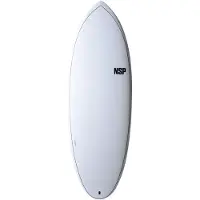 NSP Elements Hdt Hybrid 6´4´´ Sup-board Weiß 193 cm Weiß 193 cm
